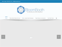 Tablet Screenshot of bloombooth.com